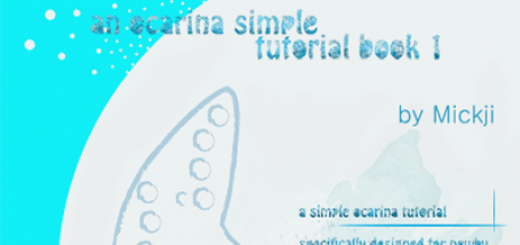 a simple ocarina tutorial book to learn ocarina