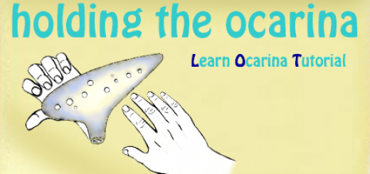 holding the ocarina thumb