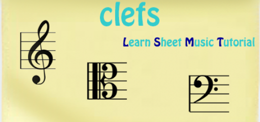 clefs ocarina sheet music tutorial